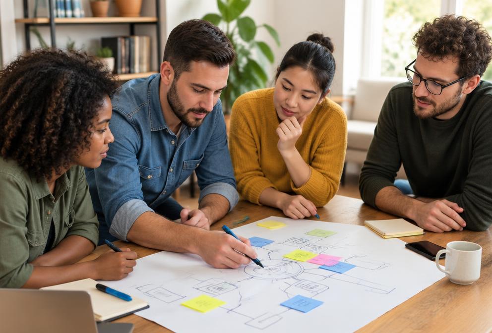 Service design, set-up and delivery